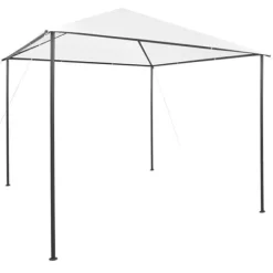 havepavillon 3x3x2,9 m 180 g/m² hvid - Festtelte & havepavilloner Telte & Lysthuse