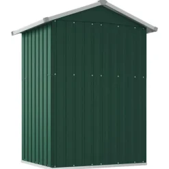 Best haveskur 126x97,5x177 cm galvaniseret stål grøn Skure, Garager & Carports