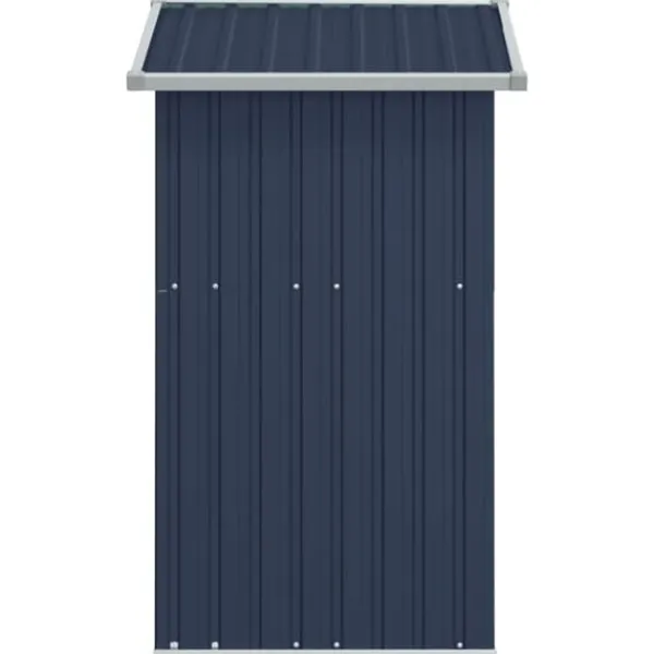 Outlet haveskur 126x97,5x177 cm galvaniseret stål antracitgrå - Skure & Redskabsskure Skure, Garager & Carports