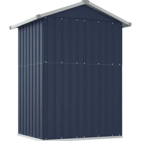 Outlet haveskur 126x97,5x177 cm galvaniseret stål antracitgrå - Skure & Redskabsskure Skure, Garager & Carports