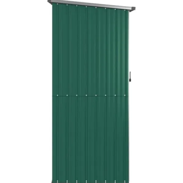 Best haveskur 118,5x97x209,5 galvaniseret stål grøn - Skure & Redskabsskure Skure, Garager & Carports