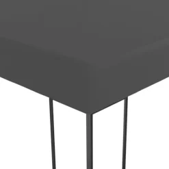vidaXL Telte & Lysthuse^havetelt 3x3 m antracitgrå - Festtelte & havepavilloner