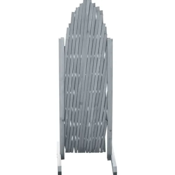 Best hegnsespalier 1,8x1 m massivt fyrretræ grå - Havehegn Buer, Spalier, Lysthuse Uden Tag