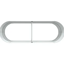 Sale Højbed Brun 240 x 80 x 81 cm Stål Plantningsbænke
