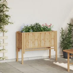 Outlet Højbed Brun 90 x 35 x 70 cm Bambus Plantningsbænke