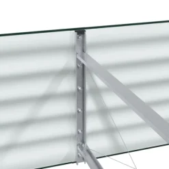 Online Højbed Grøn 240 x 80 x 44 cm Stål Plantningsbænke