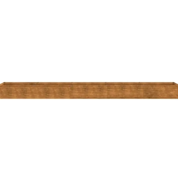 vidaXL Krukker & Plantebeholdere^højbed 482x50x36 cm cortenstål - Plantekrukker
