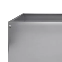 Clearance højbed 100x100x26 cm galvaniseret stål Plantningsbænke