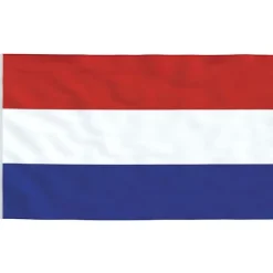 vidaXL Flag & Vindposer^Holland flag og flagstang 5,55 m aluminium