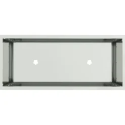 vidaXL Krukker & Plantebeholdere^Hævet haveplante Sølv 60 x 26 x 45 cm Galvaniseret stål