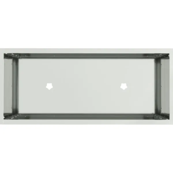 vidaXL Krukker & Plantebeholdere^Hævet haveplante Sølv 60 x 26 x 45 cm Galvaniseret stål