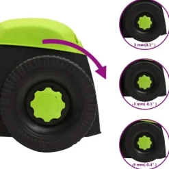 Best 2-i-1 elektrisk plænelufter 1500 W Havemaskiner