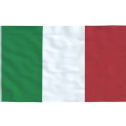 vidaXL Flag & Vindposer^italiensk flag 90x150 cm