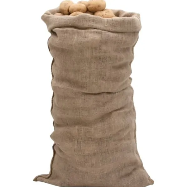 New jutesække 5 stk. 65x135 cm 100 % jute 220 g/m2 - Kufferter & tasker Havekurve