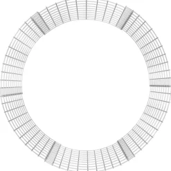 Best kompostbeholder Ø100x100 cm galvaniseret stål - Kompostbeholdere Kompostering