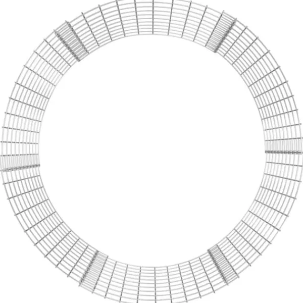 Best kompostbeholder Ø100x100 cm galvaniseret stål - Kompostbeholdere Kompostering
