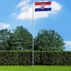 vidaXL Flag & Vindposer^Kroatiens flag 90x150 cm - Flag & vimpler