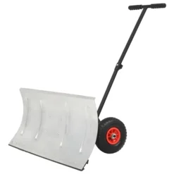 vidaXL Snerydning^manuel snerydder med hjul 100 x 44 cm - Sneskovle