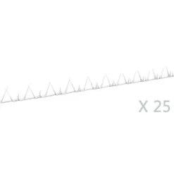Clearance murpigge 25 stk. 1 m stål Til Fugle & Småvildt
