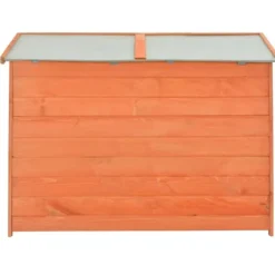 Hot opbevaringsskur til haven 120x50x91 cm træ - Skure & Redskabsskure Skure, Garager & Carports