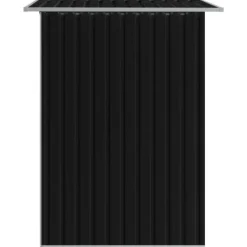 Best opbevaringsskur til haven 204x132x186 cm stål antracitgrå - Skure & Redskabsskure Skure, Garager & Carports
