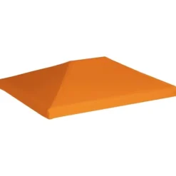 Clearance pavillontopdække 310 g/m² 4 x 3 m orange - Festtelte & havepavilloner – tage Telte & Lysthuse