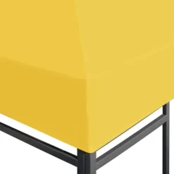 Online pavillontopdække 270 g/m² 4x3 m gul - Festtelte & havepavilloner – tage Telte & Lysthuse