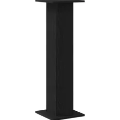 vidaXL Plantestativer^Planteholder 2 pcs Sort eg 30 x 30 x 95 cm Konstrueret træ