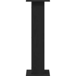 vidaXL Plantestativer^Planteholder 2 pcs Sort eg 30 x 30 x 95 cm Konstrueret træ