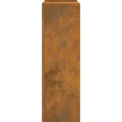 Online Planteholdere 2 pcs Rusten 24 x 24 x 75 cm Forvitret stål Krukker & Plantebeholdere