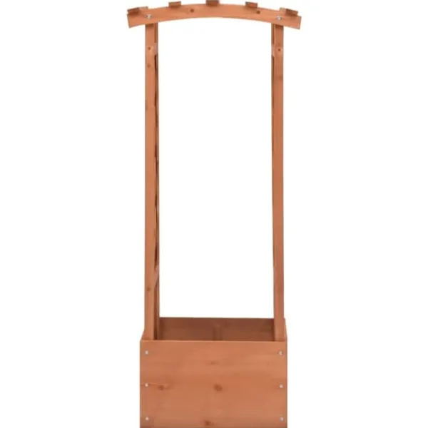 vidaXL Buer, Spalier, Lysthuse Uden Tag^plantekasse med espalier 49x39x117 cm fyrretræ - Plantekrukker