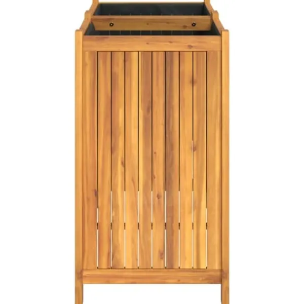 vidaXL Krukker & Plantebeholdere^plantekasse med for 84x42x75 cm massivt akacietræ - Plantekrukker