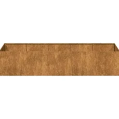 Discount plantekasse rustfarvet 200x80x40 cm forvitringsstål Krukker & Plantebeholdere