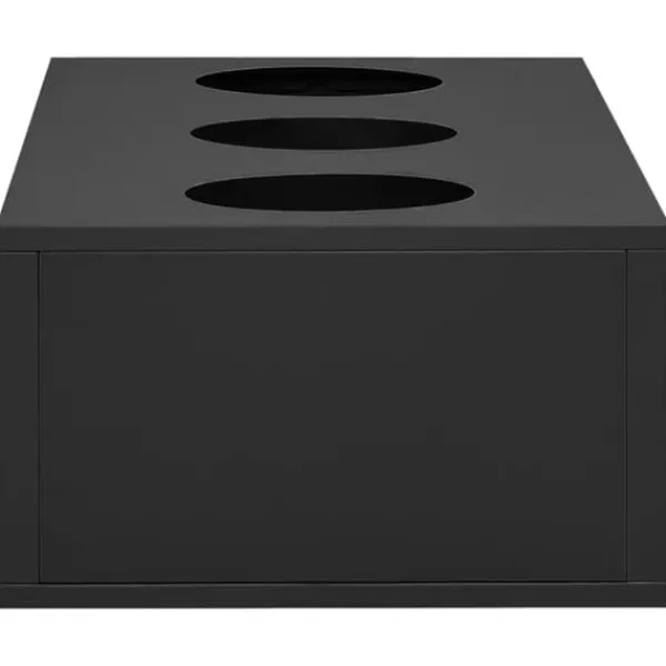 Discount plantekasse til kontor 90x40x23 cm stål antracitgrå - Plantekrukker Krukker & Plantebeholdere