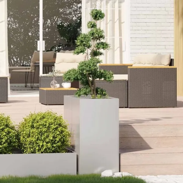 plantekasse 40x80x80 cm rustfrit stål Plantningsbænke