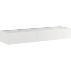 vidaXL Plantningsbænke^plantekasse 280x80x40 cm rustfrit stål