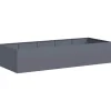 vidaXL Krukker & Plantebeholdere^plantekasse 200x80x40 cm stål antracitgrå