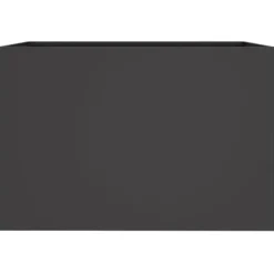 vidaXL Krukker & Plantebeholdere^plantekasse 62x47x46 cm koldvalset stål sort - Plantekrukker