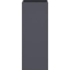 vidaXL Krukker & Plantebeholdere^plantekasse 32x29x75 cm koldvalset stål antracitgrå - Plantekrukker