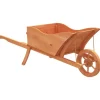 Best plantekasse 128x45,5x43 cm trillebørsdesign massivt fyr Krukker & Plantebeholdere
