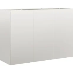 vidaXL Krukker & Plantebeholdere^plantekasse 120x40x80 cm rustfrit stål