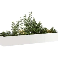 vidaXL Plantestativer^plantekasse 280x40x40 cm rustfrit stål