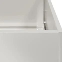 vidaXL Plantestativer^plantekasse 280x40x40 cm rustfrit stål