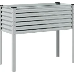 Outlet plantekrukke 100x41x90 cm galvaniseret stål Plantningsbænke