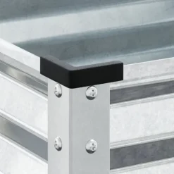 Outlet plantekrukke 100x41x90 cm galvaniseret stål Plantningsbænke