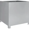 vidaXL Krukker & Plantebeholdere^plantekrukke 50x50x50 cm galvaniseret stål