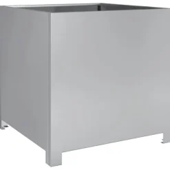 vidaXL Krukker & Plantebeholdere^plantekrukke 50x50x50 cm galvaniseret stål
