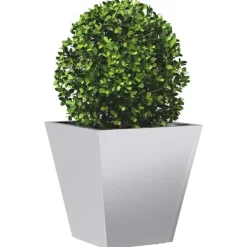 vidaXL Krukker & Plantebeholdere^plantekrukker 2 stk. 40x40x40 cm galvaniseret stål