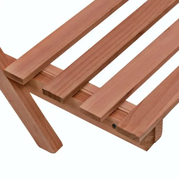 Hot plantestativ i 3 niveauer cedertræ 48 x 45 x 40 cm - Planteborde Plantestativer