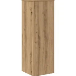Outlet plantestativ 33x33x100 cm konstrueret træ gammelt egetræslook Plantestativer